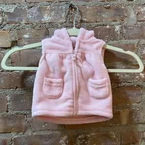 Carter’s Baby Girl Animal Ears Hooded Vest (3 mo)
